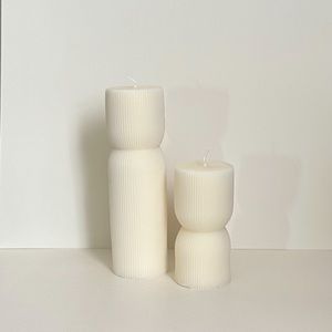 Soy Scented Candles⭐️Two Candles⭐️100% Soy⭐️1.8 x 3.8 inches & 1.8 x 6.1 inches